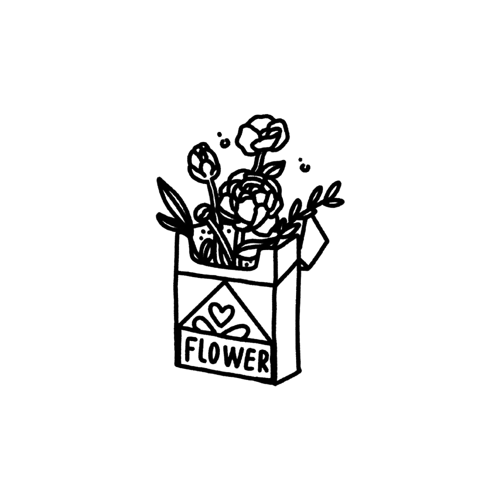 Box of flowers