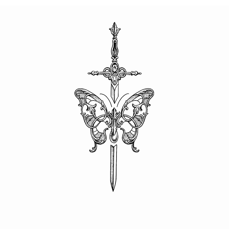 Butterfly and Sword