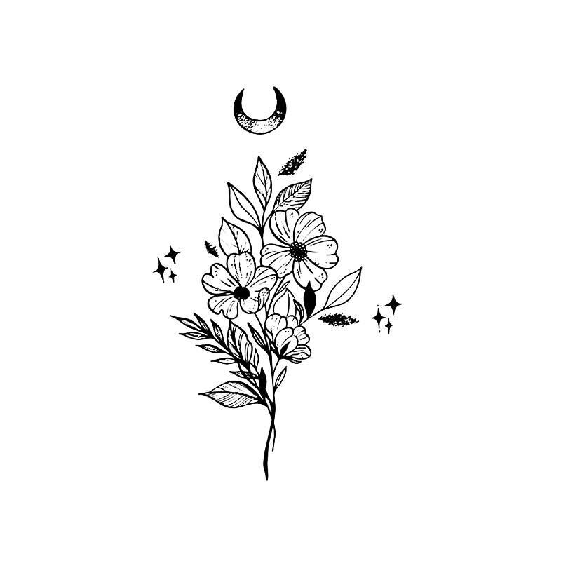 Moonlight & Flowers